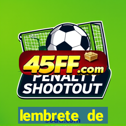 lembrete de vencimento para cliente